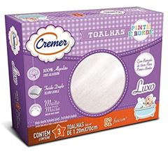 Toalha P&Bor Bca 70x120 3p 664249