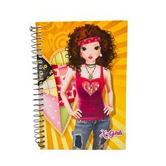 Caderno Cd 1/4 X-Girl 96f 265