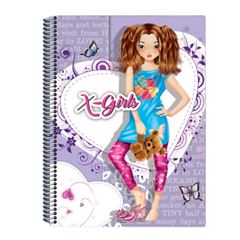Caderno Cd 1/4 X-Girl 200f 276