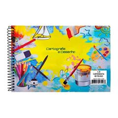 CADERNO CARTOG FLEX 48F 144
