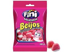 GELATINA FINI 80G* BEIJOS MOR 9040