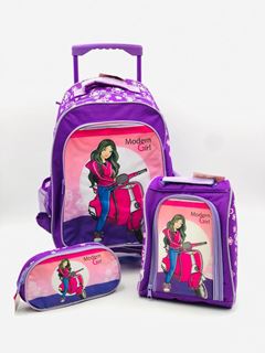 KIT ESCOLAR 3P. MODERN GIRL