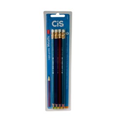 LAPIS GRAFITE CIS HB METALIC C/B 4P 457601 (12)