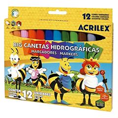BIG CANETIN ACRILEX ABELHIN 12P 2649 (36)