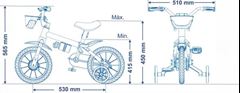 Bicicleta Aro 12 Black Com Garrafinha - Nathor