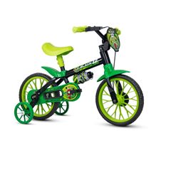 Bicicleta Aro 12 Black Com Garrafinha - Nathor