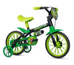 Bicicleta Aro 12 Black Com Garrafinha - Nathor