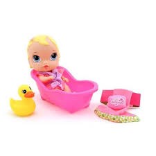 BONECA LITTLE DOLLS BANHO C/3 645