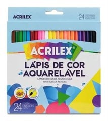 LAPIS COR ACRILEX AQUARE 24C 9654 (30)