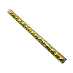 BOLA NAT FACET 3CM C/15 OURO TD3879