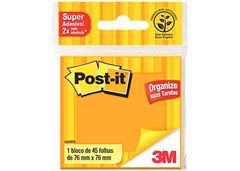 POST-IT 3M 76X76 45FL LARANJ HB99406