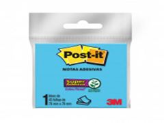 POST-IT 3M 76X76 45FL AZUL HB99422