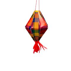 Balão São João Xadrez 14cm N° 0