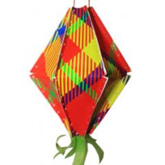 Balão São João Xadrez 14cm N° 0