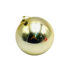 Bola Nat Lisa 10cm Ouro Mt1729