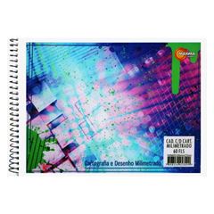 CADERNO CARTOG CD 60F MILIM 4530