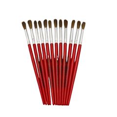 Pincel Escolar Goller N°20 com 12 Peças