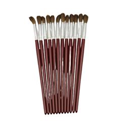 Pincel Escolar - Goller 12 peças