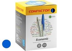 CANETA COMPACT ECONOM 100P AZ 001 (12)