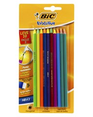 LAPIS GRAF BIC EVO HB 2 L10/P8 (FL)