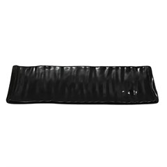 Travessa Melam Sushi 24cm Black 30009