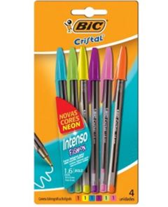 CANETA BIC CRIST INT FSH 6P 930187