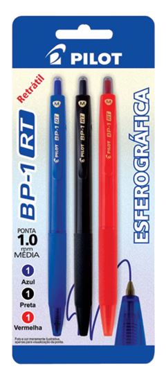CANETA PILOT BP-01RT 1.0 3P 0999