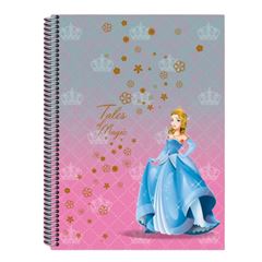 CADERNO CARTOG CD 96F TALES MAGIC 4870