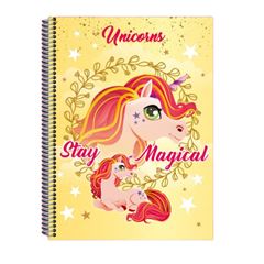 CADERNO CARTOG CD 96F UNICORNS 4872