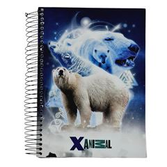CADERNO CD X-ANIMAL 15X1 210F 903