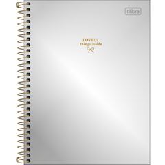 Caderno Col West 10x1 Capa Dura 160 Folhas Metalizado