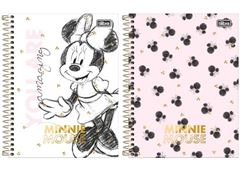 Caderno Cd Col Minnie 10x1 160f 232165