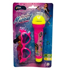 Microfone C/Oculos Mt0663
