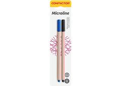 CANETA COMPACT MICROL 0,4 2P AZ/PT 623 (210)