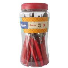 Faqueiro Brin Itaparica 20 Peças Vermelho