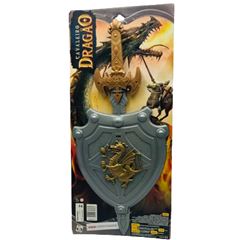 Kit Cavaleiro Dragao Escudo 693