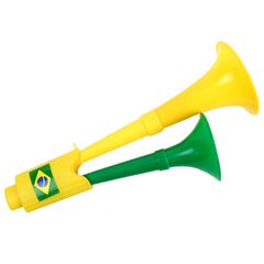 Buzina C/2 Cornetas Brasil Fba0524