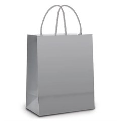 SACOLA LAM CROM M PRATA 1001045