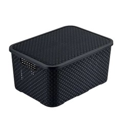 CAIXA ORGANIZAD 18L RATTAN CR1906 PTA