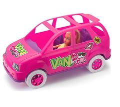 Carrinho de Boneca Van Pop Girl - Monte Líbano