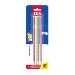 LAPIS PRETO TRIS TRIO 4P NEON 687636