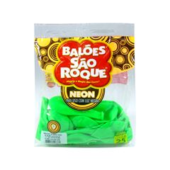 BALAO NEON 9 C/25 VERDE