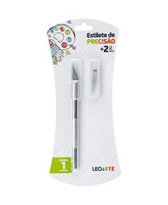 Estilete De Precisão + 2 Lâminas - Leoarte