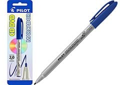 MARCADOR PERM PILOT 2.0 CD/DVD 1P AZ