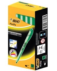MARCA TEXT BIC B LIN 12P. VD 522216