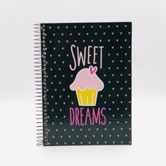 CADERNO CD GIRL 1 FUNNY 10X1 140F 5343