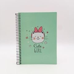 CADERNO CD GIRL 1 FUNNY 10X1 140F 5343