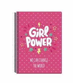 CADERNO CD GIRL 3 POWER 20X1 280F 5356