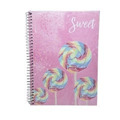CADERNO CD SWEET 1X1 96F 5215