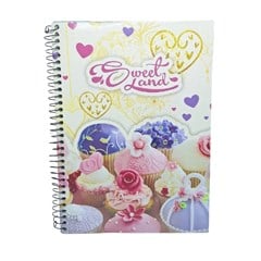 CADERNO CD SWEET 1X1 96F 5215
